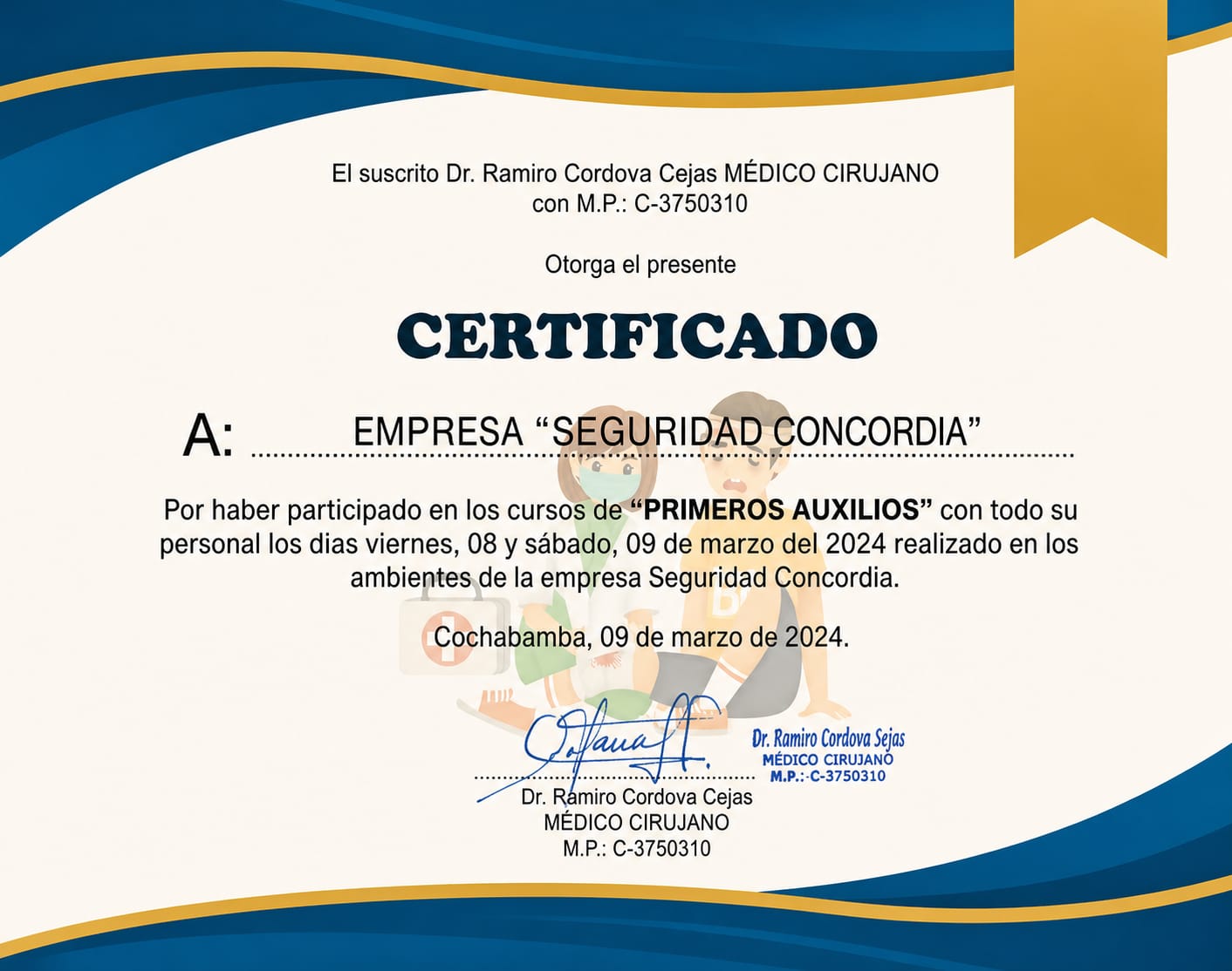 Registro Tributario NIT — Seguridad Concordia